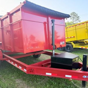 Panther 7x16x4 Dump Trailer for sale at Allstar Cargo & RV in Douglas, GA