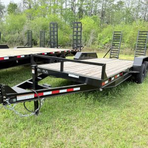 Panther 7x18TA Flat Bed Equipment Trailer for sale at Allstar Cargo & RV in Douglas, GA