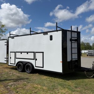 2026 Rock Solid Cargo 8.5x16TA Construction Trailer 16'