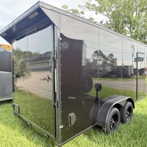 J&C 7x14TA Enclosed Trailer