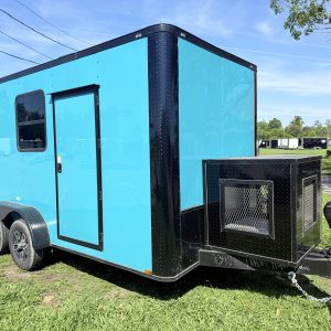 7x14TA Mobile Pet Grooming Trailer